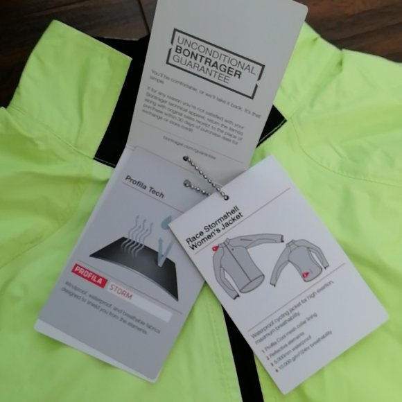 NWT Bontrager Race Stormshell W cycling jacket - Picture 8 of 12